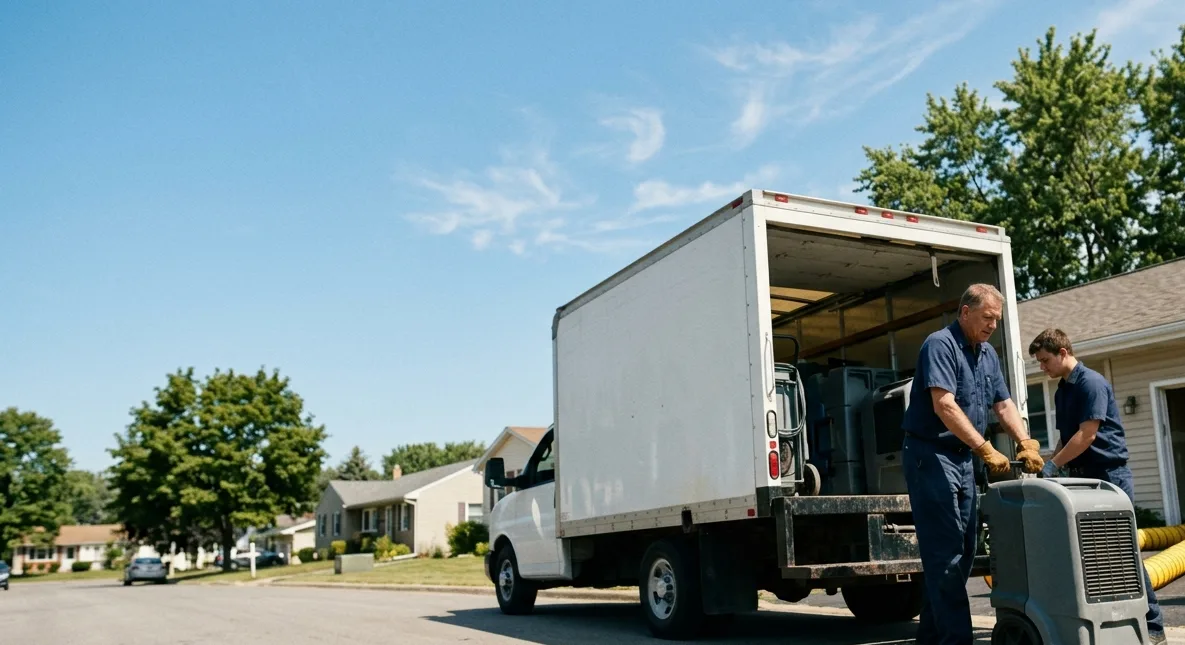 Water Damage Cleanup in Ravenna, OH near me